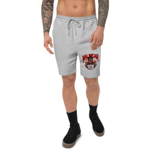 Load image into Gallery viewer, MD Men&#39;s Fleece Shorts Red Design
