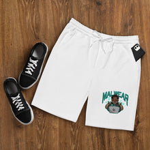 Load image into Gallery viewer, MD Men&#39;s Fleece Shorts Green Design
